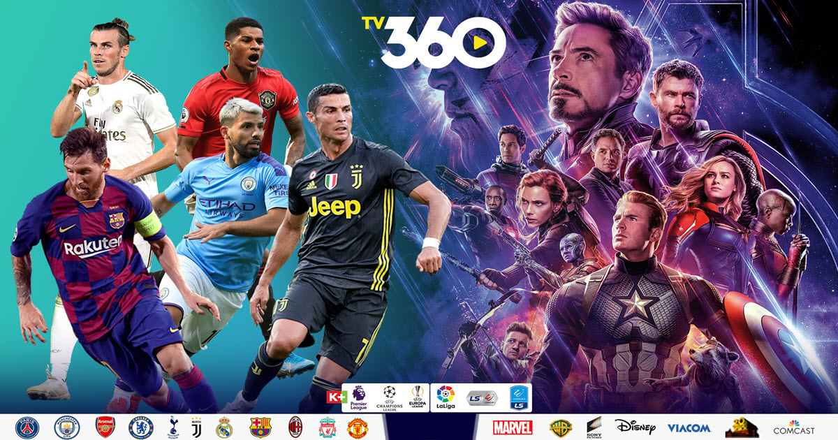 TV360 - Xem truyền hình trực tuyến, các kênh K+, kho phim ...